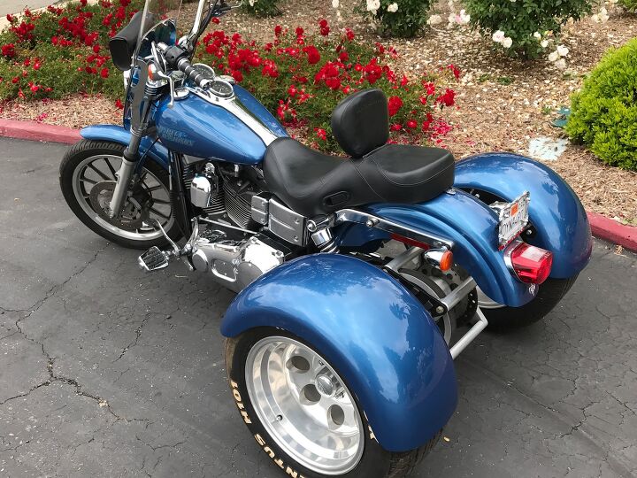 2005 harley dyna trike with frankenstein conversion excellent condition