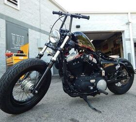 sold as is not inspected project bike bobber style custom bars chopped