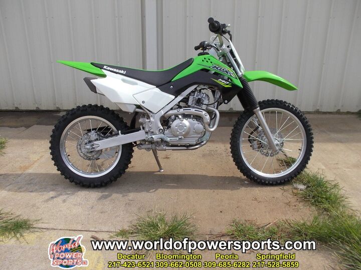 new 2018 kawasaki klx 140l owned by our decatur store and located in decatur give
