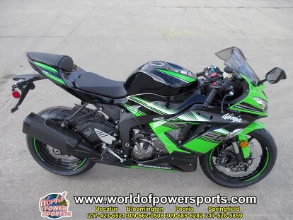 New 2017 KAWASAKI NINJA ZX -6R ABS Motorcycle Owned by Our Decatur Store and Located in DECATUR. Give Our Sales Team a Call Toda