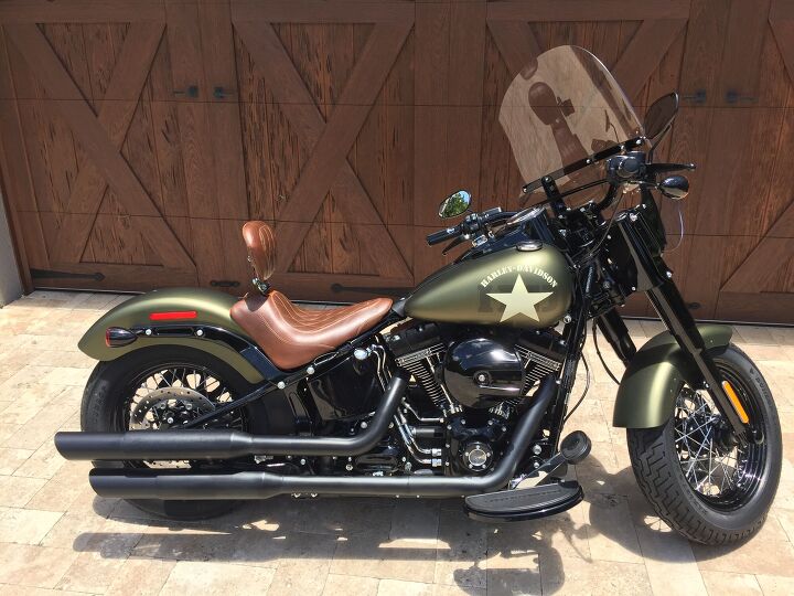 absolutely mint condition 2017 harley davidson softail slim s