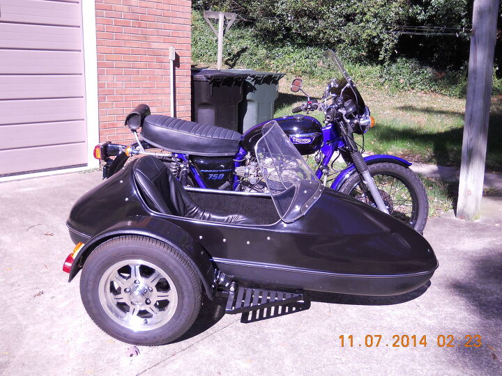 1977 750 with sidecar