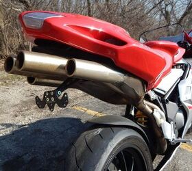 consignment 1 owner integrated tail ohlins stabilizer arrow mid pipe super