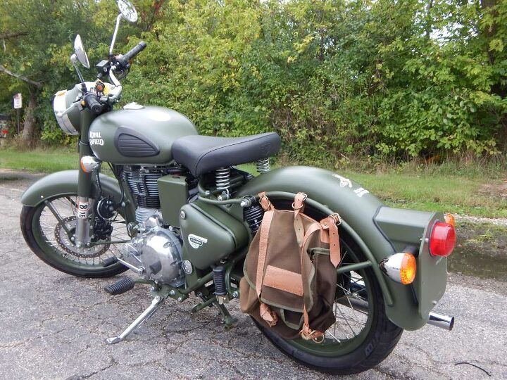 1 owner military green saddlebags efi low miles we can ship this