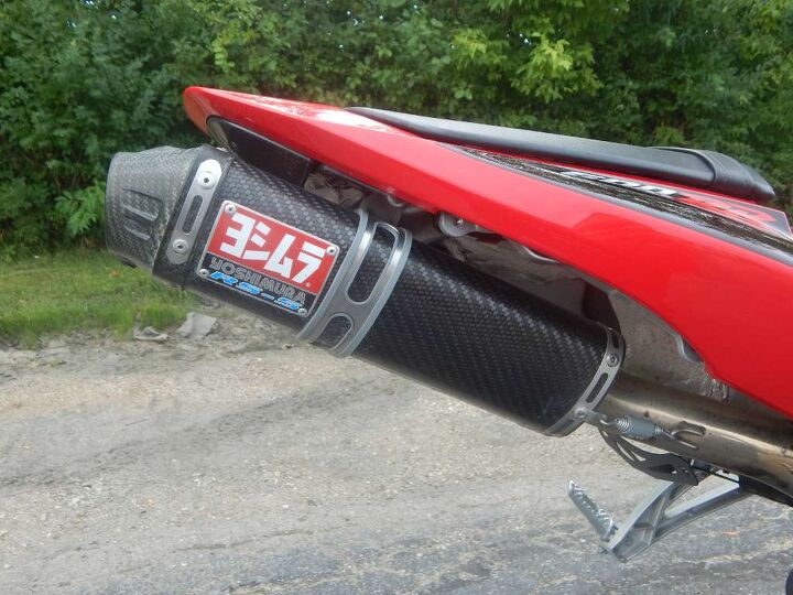 led signals integrated tail yoshimura carbon fiber exhaust clean