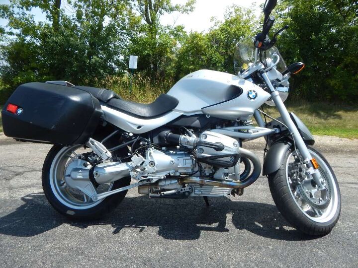 fuel injected bmw hard luggage heated grips clean sport