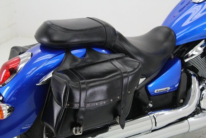 leather saddle bags floor boards windshield cruiser purists