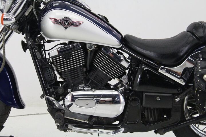 only 6025 miles leather saddle bags windshield kawasaki vn