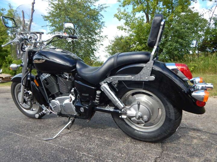 windshield backrest new tires v twin cruise