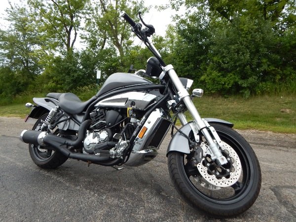 modified exhaust fuel injected v twin