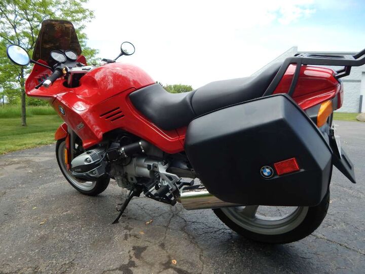 abs heated grips bmw hard bags super clean sport