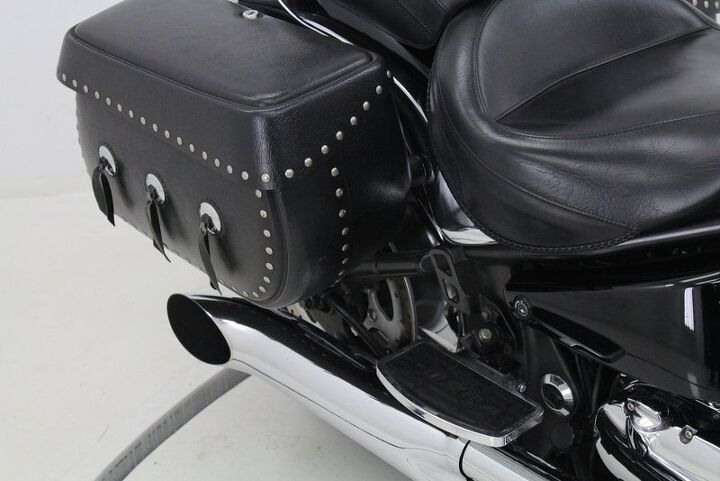 upgraded exhaust upgraded intake leather saddle bags luggage