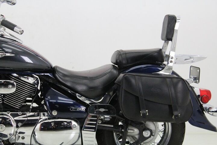 leather saddle bags luggage rack windshield floor boards the