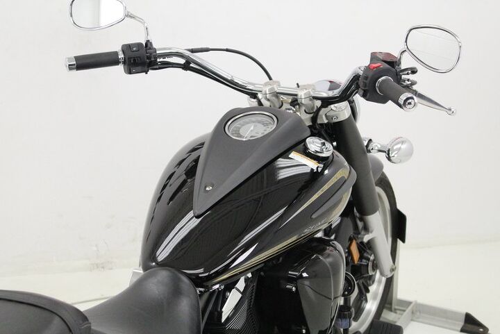 only 2836 miles leather saddle bags floor boards 2013 yamaha