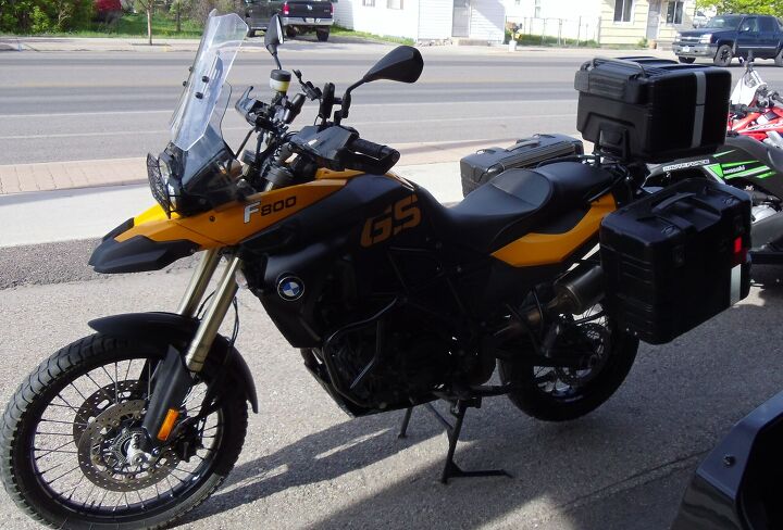 2009 bmw f 800 gs excellent condition includes tall windshield hepco becker
