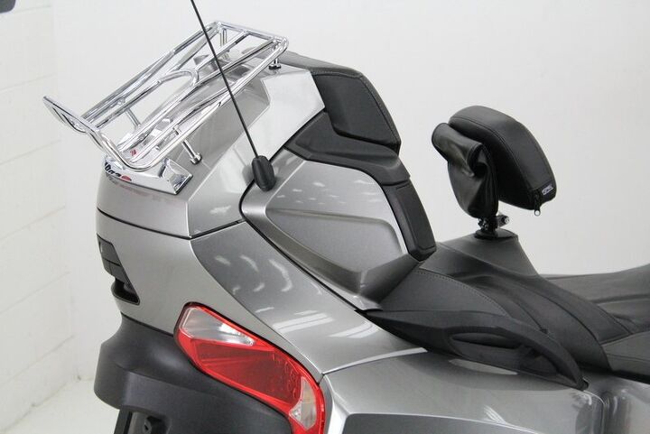 semi automatic upgraded seat w riders backrest luggage rack adjustable