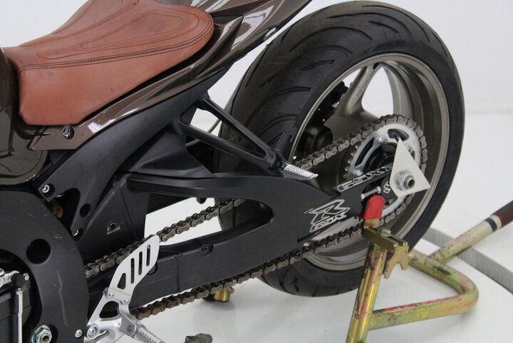 custom paint two brothers exhaust swingarm extensions custom seats tinted