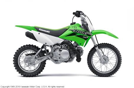 the klx110 motorcycle is a versatile off road bike with a low seat height long