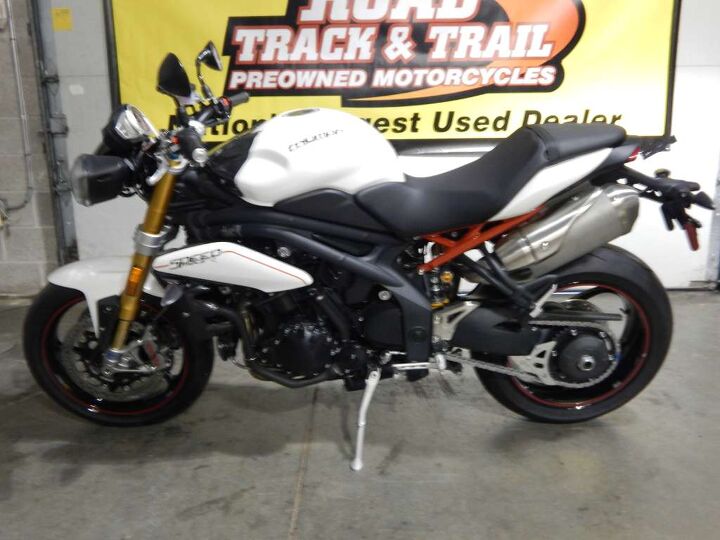 2012 Triumph Speed Triple R ABS - Crystal White For Sale | Motorcycle ...