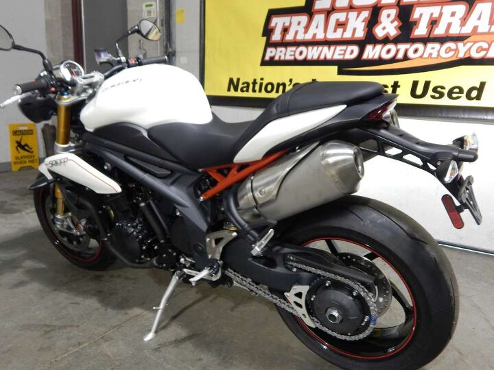 2012 Triumph Speed Triple R ABS - Crystal White For Sale | Motorcycle ...