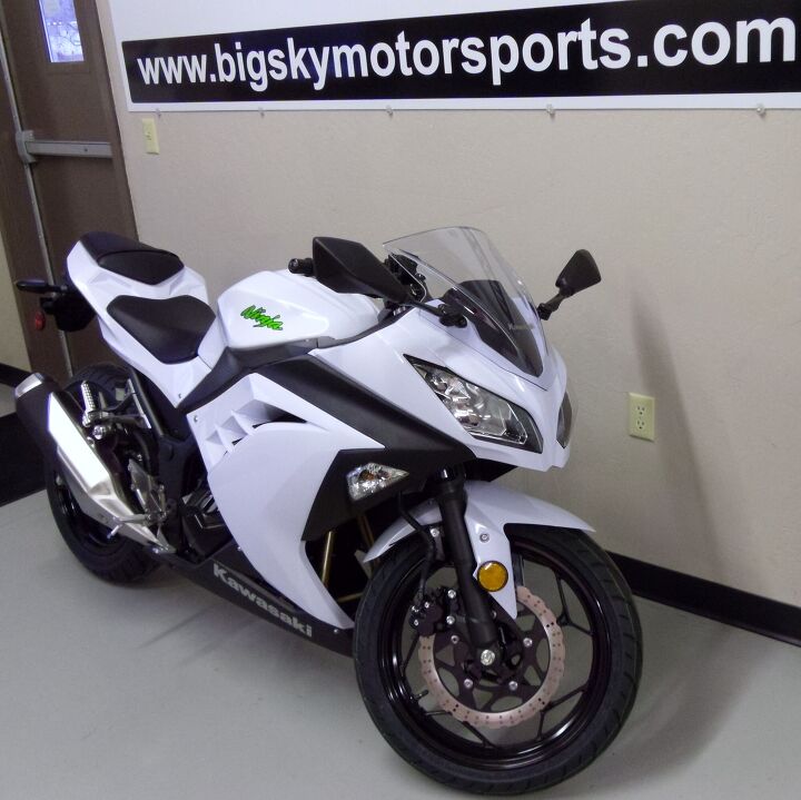 2015 kawasaki ninja 300 white special pricing call for details engine