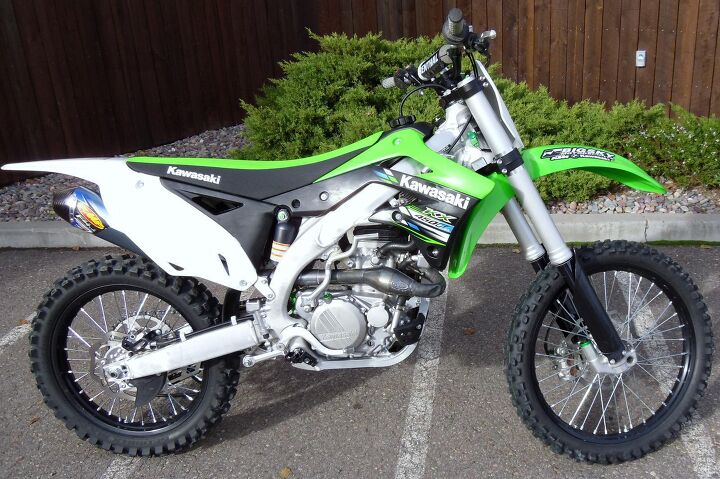 2015 kawasaki kx 450 f excellent condition low hours includes full fmf exhaust