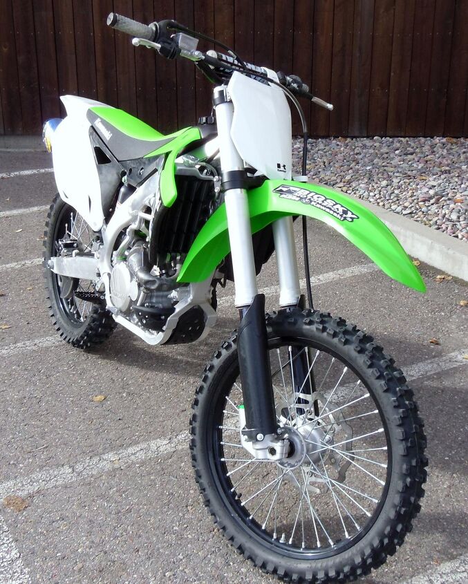 2015 kawasaki kx 450 f excellent condition low hours includes full fmf exhaust
