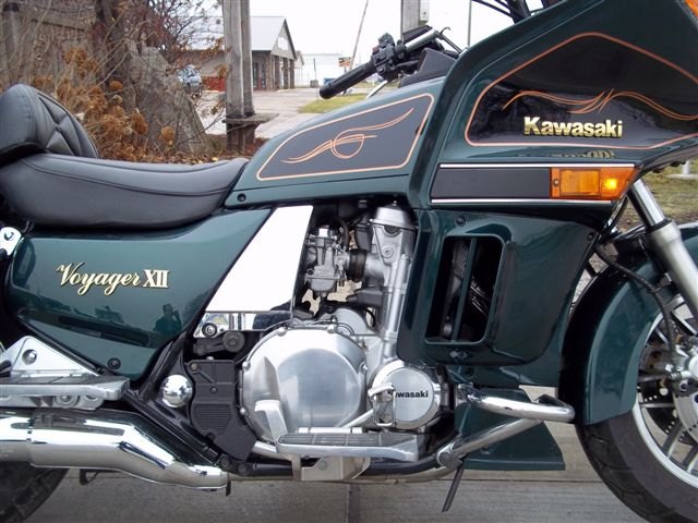 very clean kawasaki voyager xii 1200cc in line 4 cylinder that rides ultra smooth