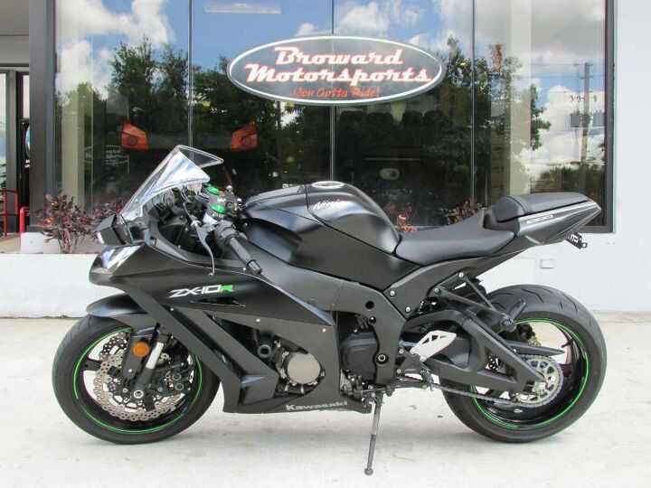 guaranteed cleanest used zx10r on the market m4 pipe fender eliminator