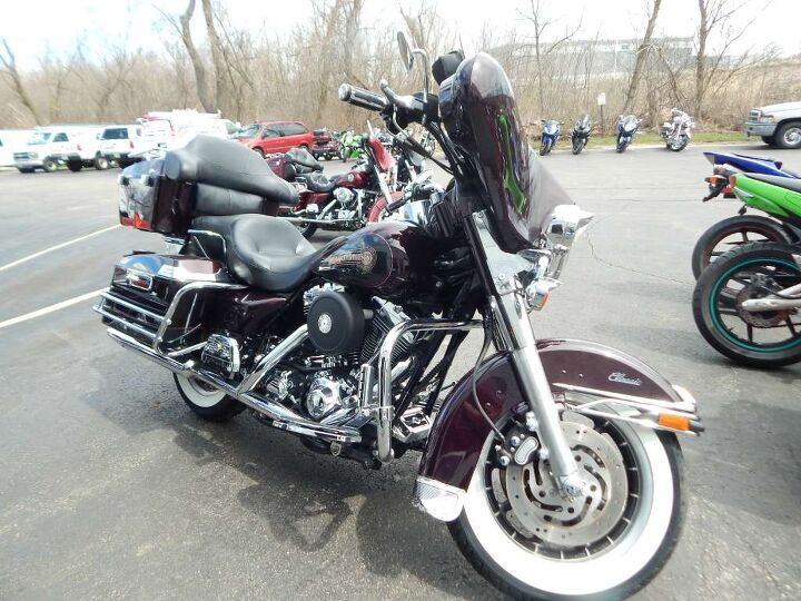 chrome boards screamin eagle fish tails high flow painted inner fairing hwy