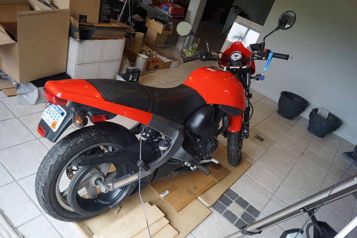 buell blast 2003 red great condition