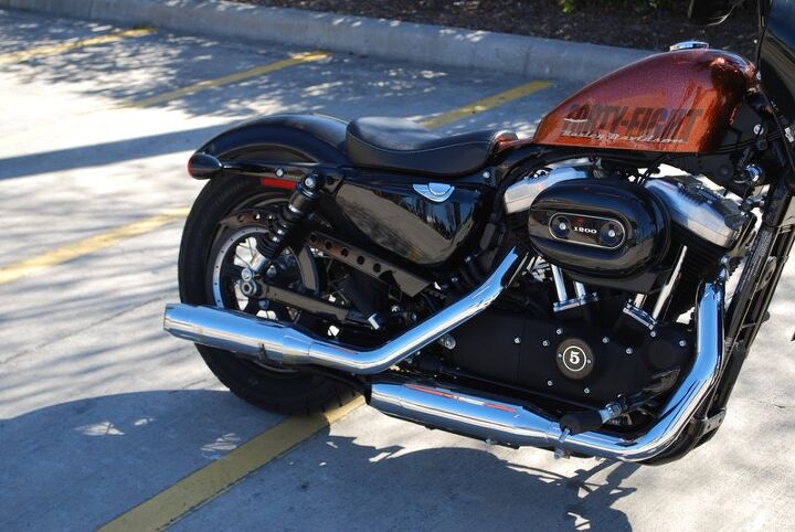 info2014 harley davidson sportster forty eightwith a fat front tire
