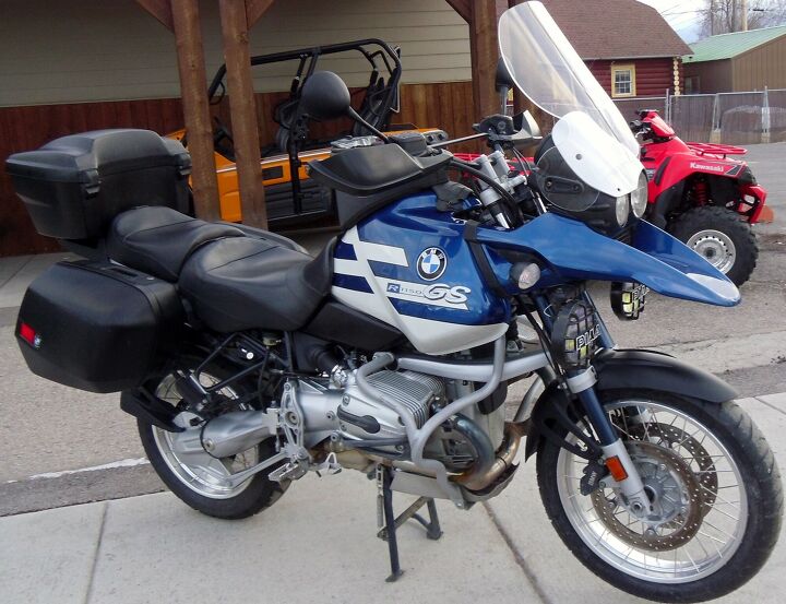 awe inspiring bmw lots of extra s includes bags tank bag corbin and stock