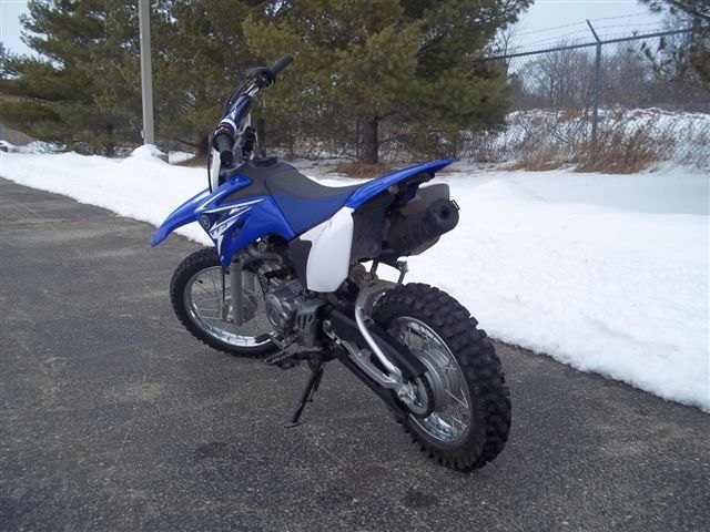 clean one owner yamaha ttr 110 that has an easy to operate semi automatic trans