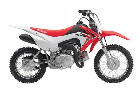 about the same size as our crf70f the new crf110f offers a bigger 110cc