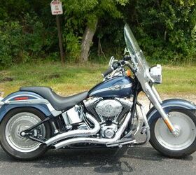 2003 Harley Davidson FLSTF FLSTFI Fat Boy For Sale Motorcycle