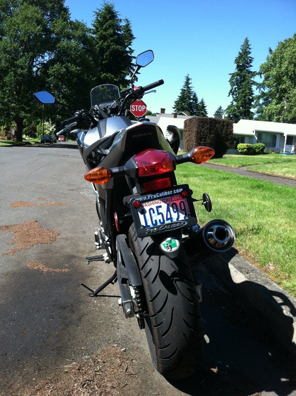 2012 honda nc700x with mods and low mileage