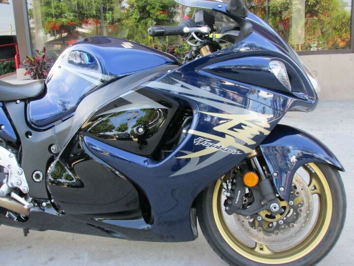 this busa is clean comes with full titanium exhaust and power commander
