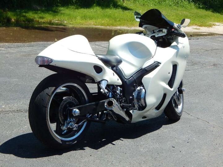 custom pearl white brock s exhaust lowered clicker levers