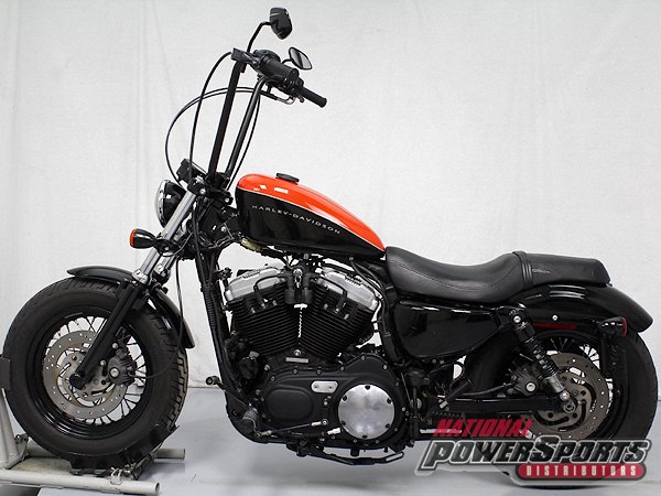 Garde-boue Avant Court Pour Harley Sportster 48 (2010-2020) - Acier Noir Brillant