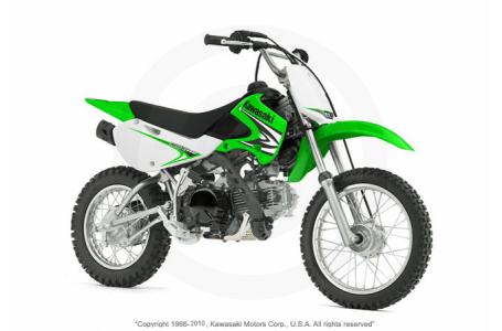 clean one owner kawasaki klx 110 dirt bike with the easy starting 4 stroke engine