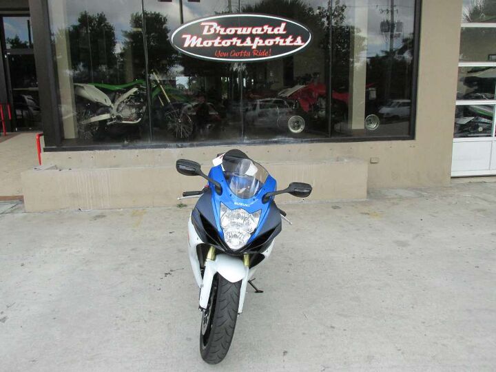 very clean gsx r don t miss out on this low mile bike save cash