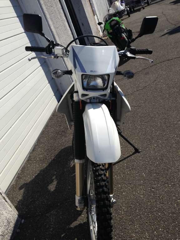 super clean only 797 miles the dr z400s looks like an off road