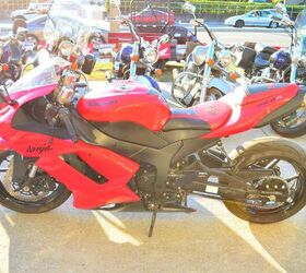 lowered stretched kawasakis 2007 ninja zx 6r delivers 600 class