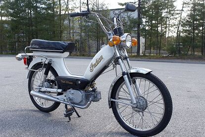 1980 INDIAN FOUR STROKE MOPED.