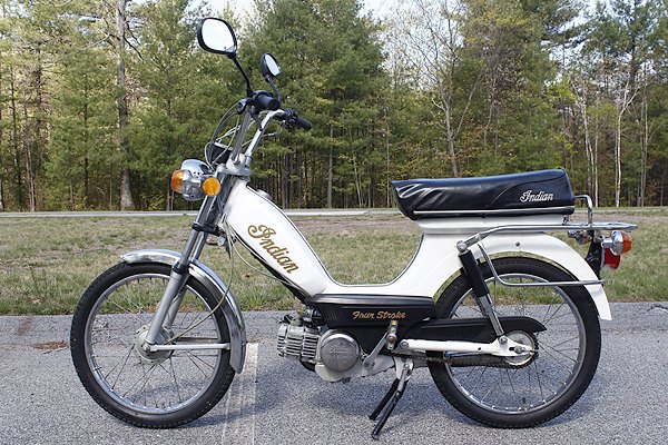 1980 indian four stroke moped