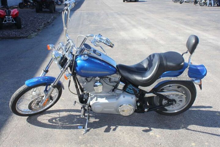 2007 softail standarda laid back hard tail look with a cushy