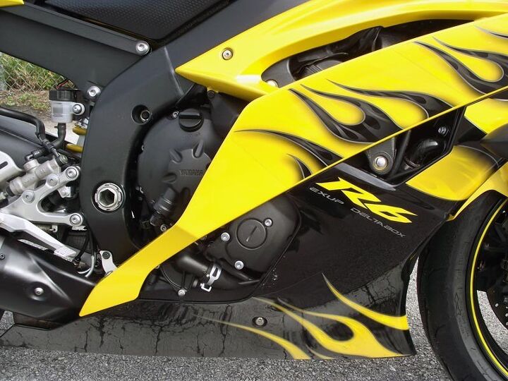 09 R6 Yellow 2008 YAMAHA YZF-R6 YELLOW FLAMES For Sale | Motorcycle Classifieds ...