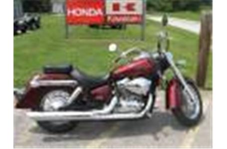 2006 honda vt750 this cruiser has new grips and a new rear tire has a few minor