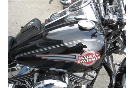 nice harley with old school appearance has backrest rear rack screamin eagle